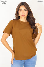 Camiseta Básica Oversize UQL-BN121