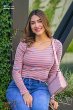 Camisa de Rayas WC-408