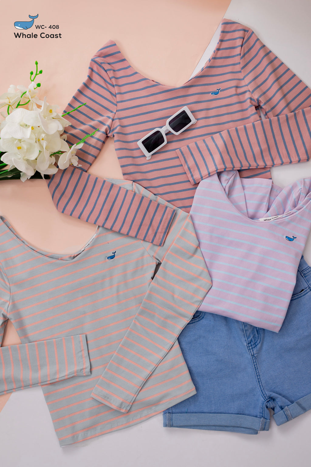 Camisa de Rayas WC-408