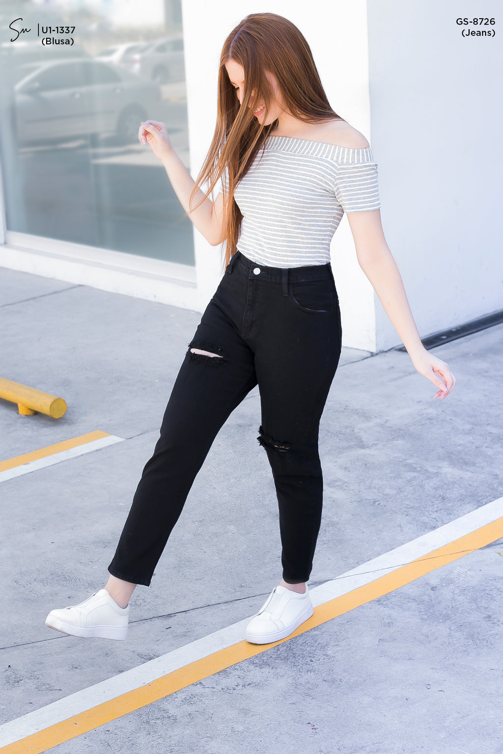 Jeans MOM FIT GS-8726