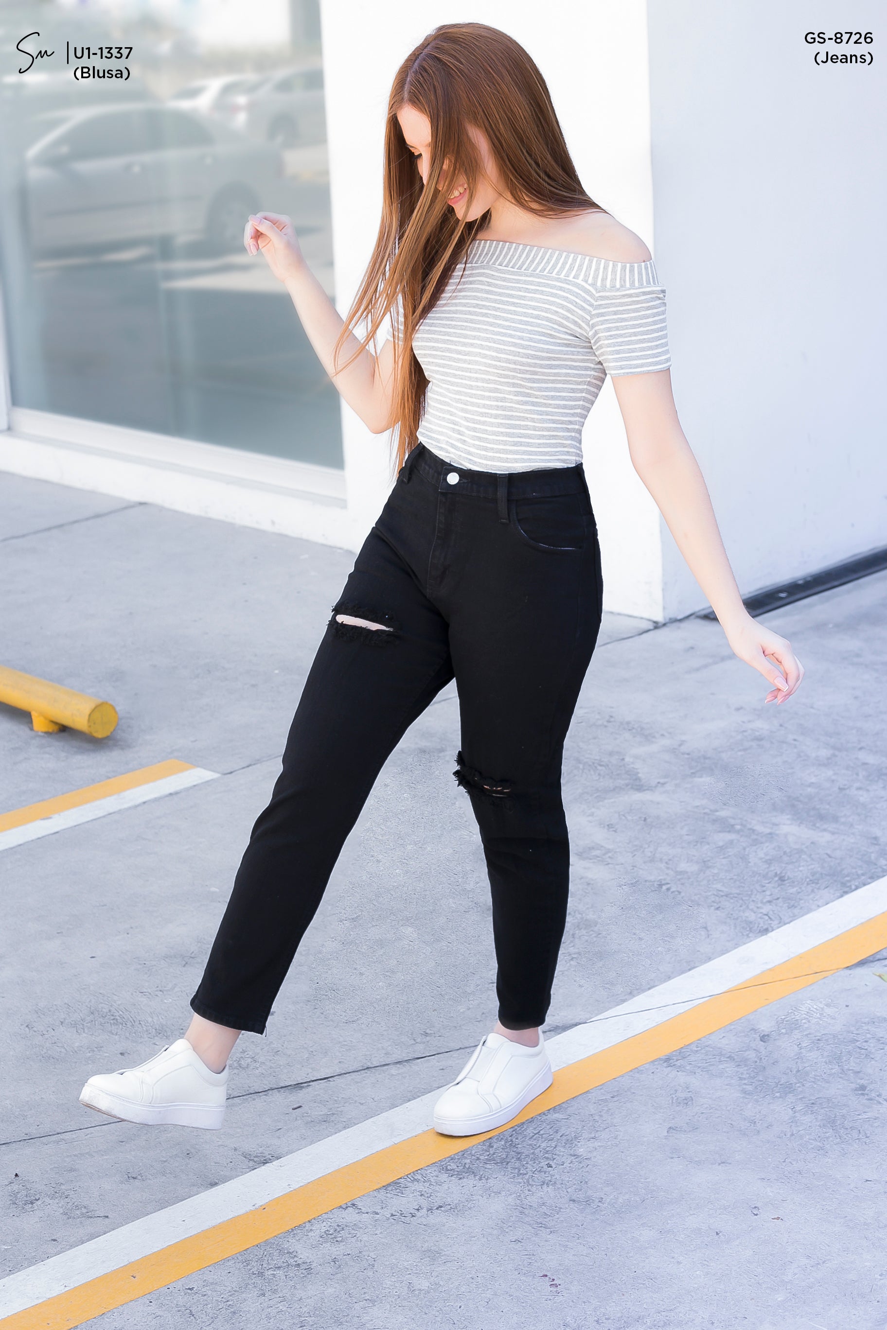 Jeans MOM FIT GS-8726