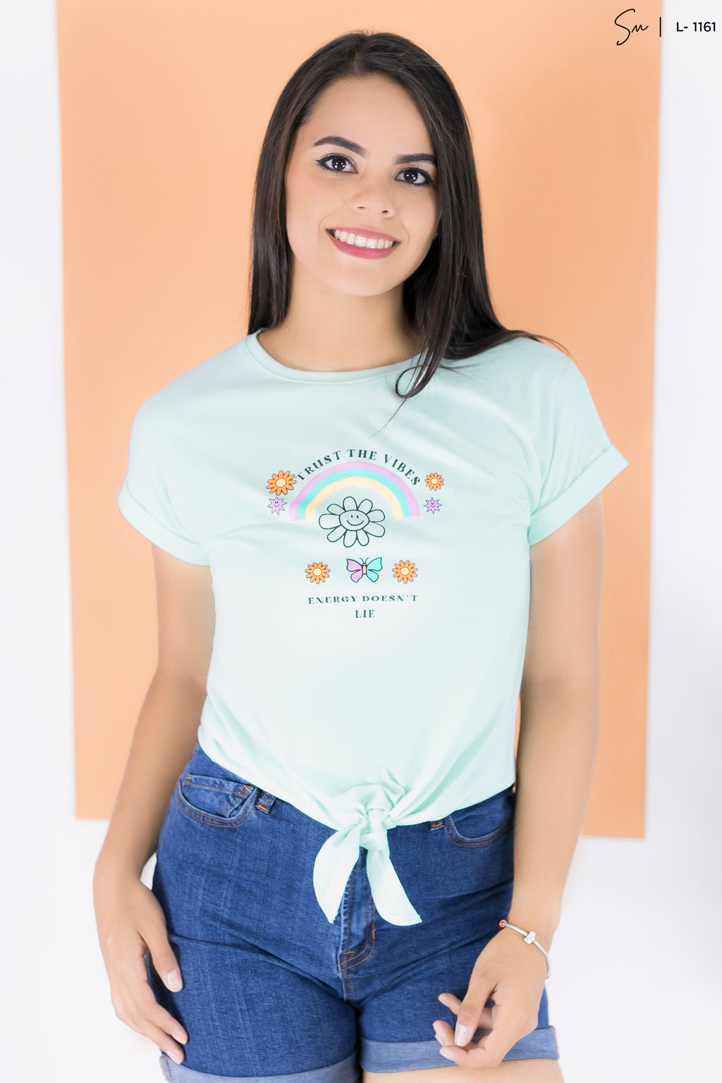 Camiseta trust the vibes L-1161