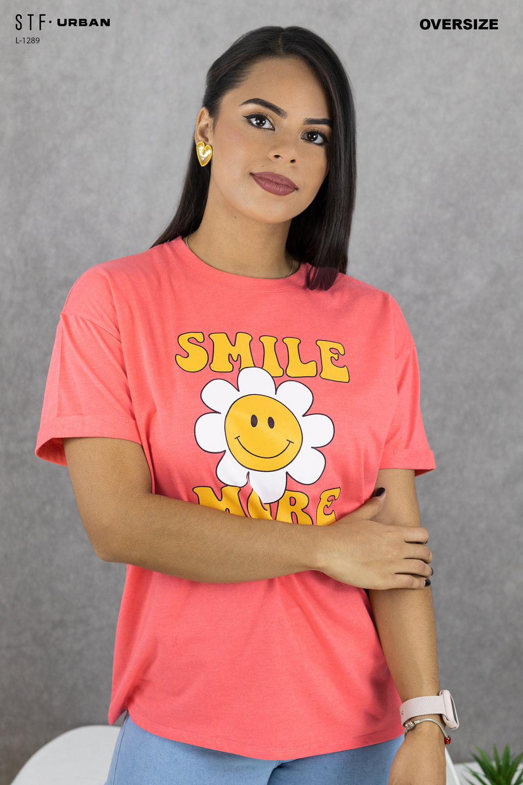 Camisetas over size L-1289