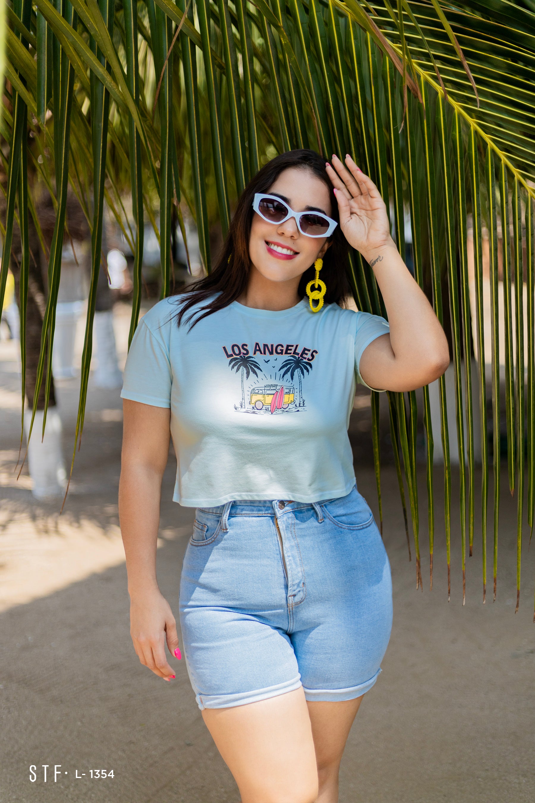 Camisa top juvenil L- 1354