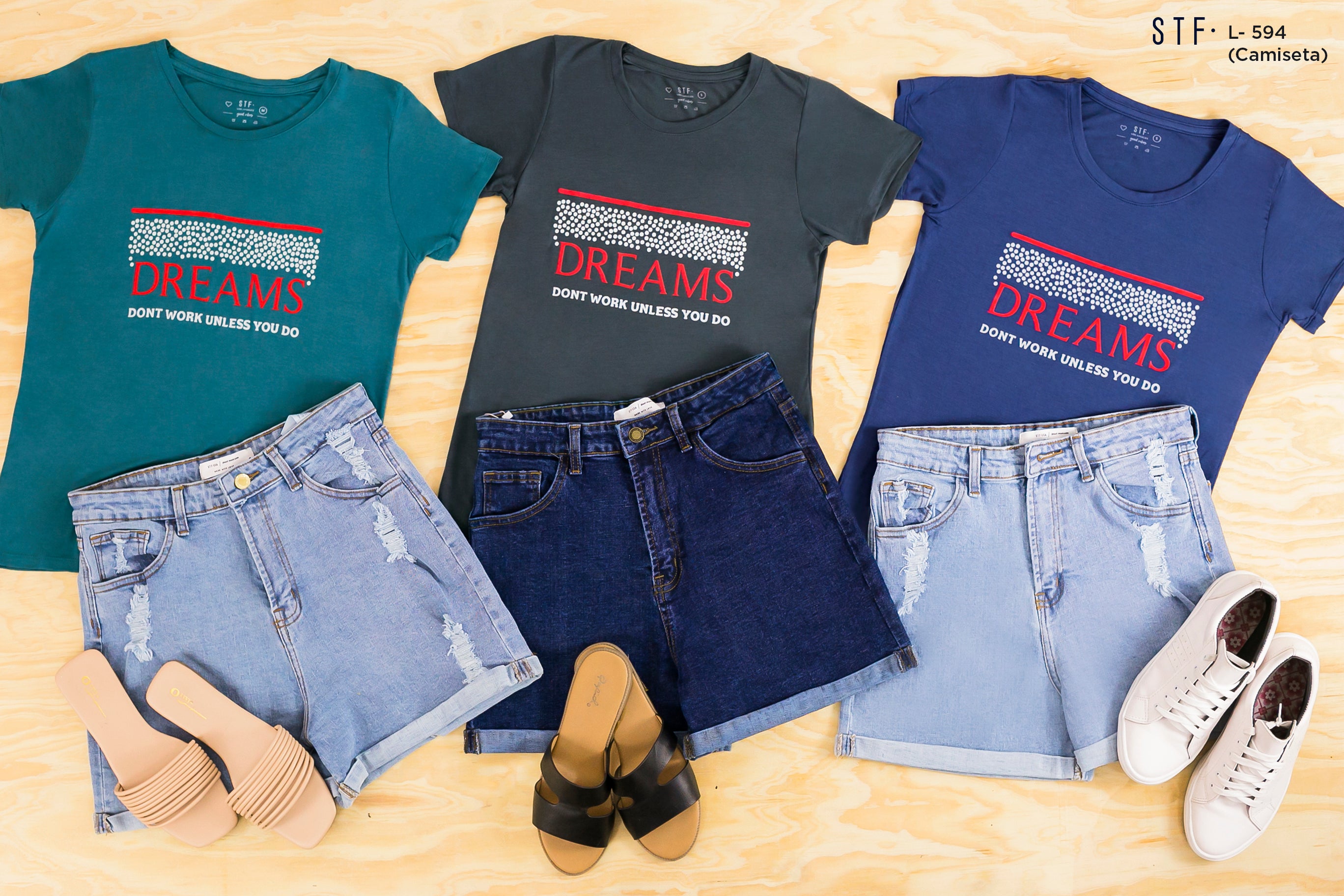 Camisetas STF Los Angeles L-594