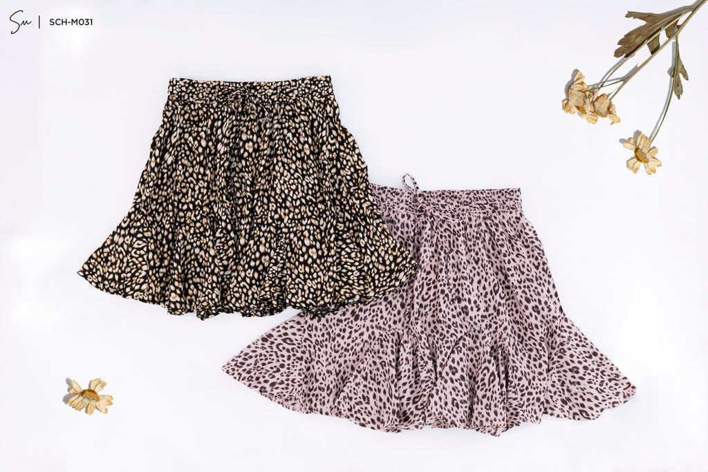 Falda animal print SCH-M031