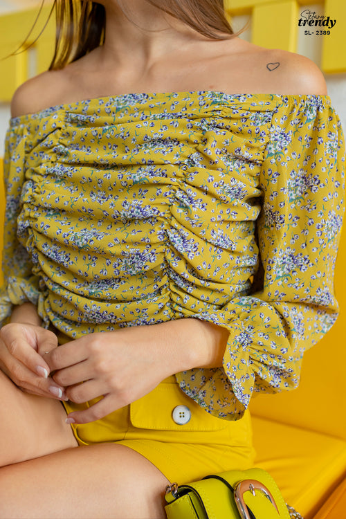 Blusa off shoulder Stefany SL-2389