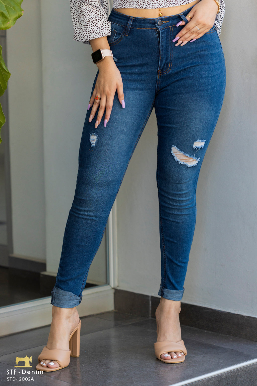 JEANS STF DENIM STD-2002A