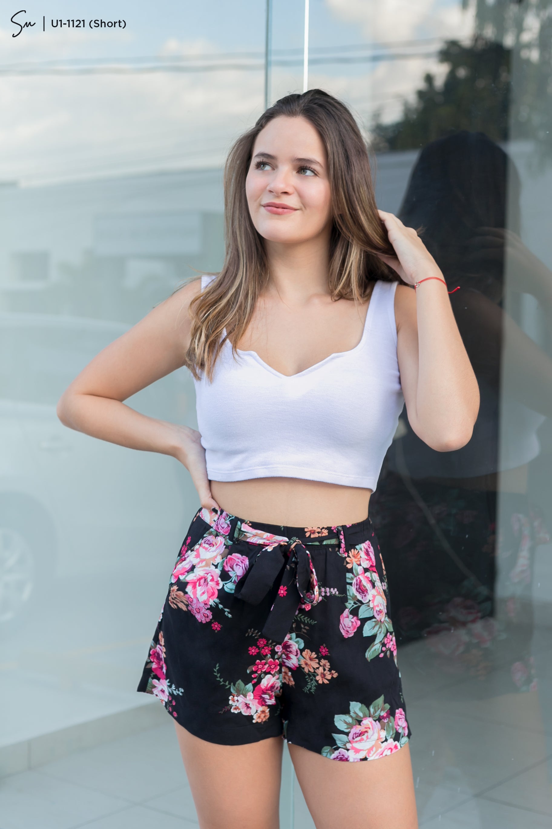 Short floral U1-1121