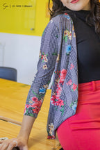Blazer floral Stefany U1-1493-1