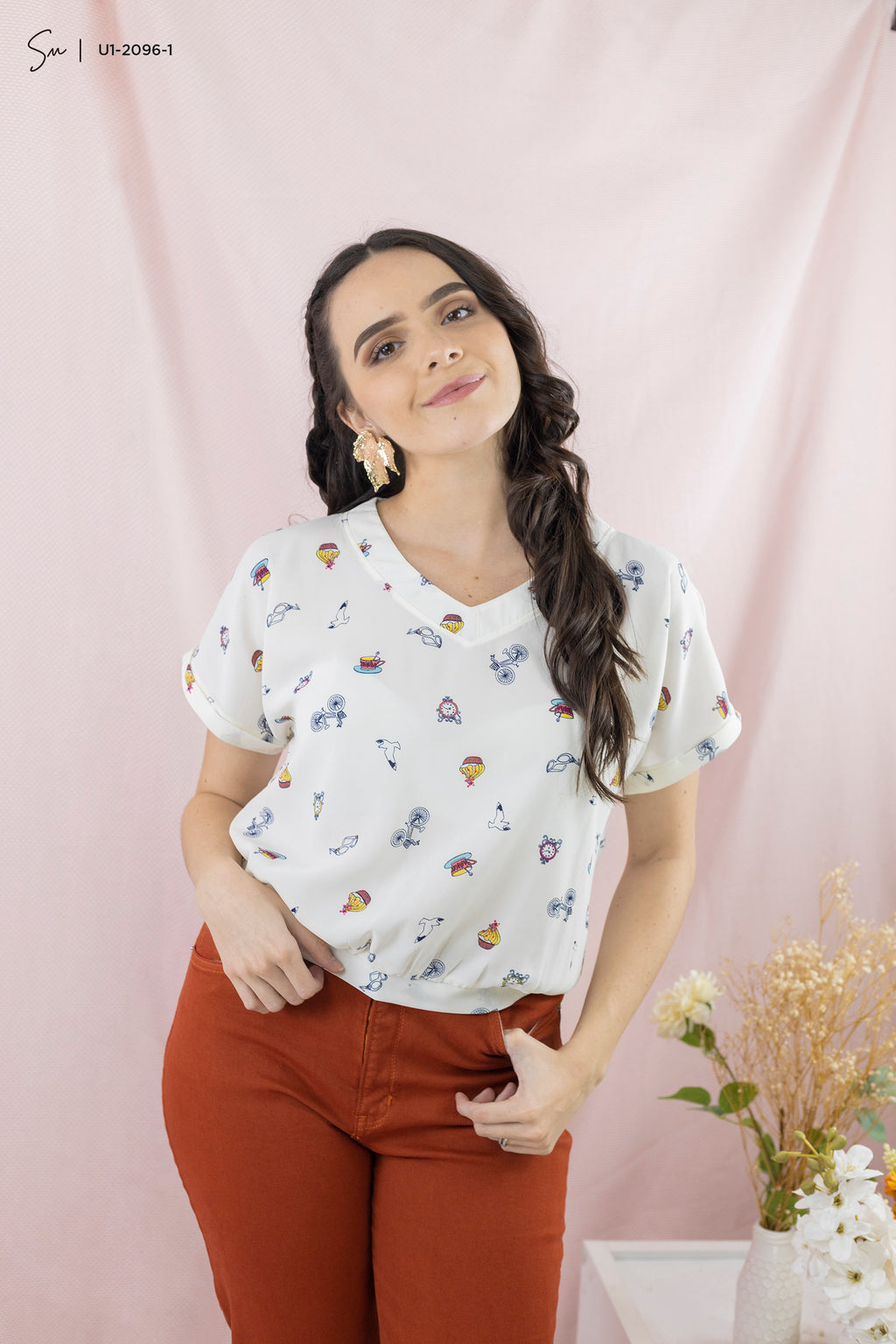 Blusa Stefany U1-2096-1