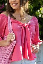 Blusa escote corazón U1-2781