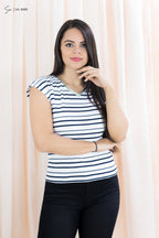 Blusa de Rayas U1-3033