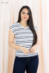 Blusa de Rayas U1-3033