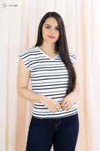 Blusa de Rayas U1-3033