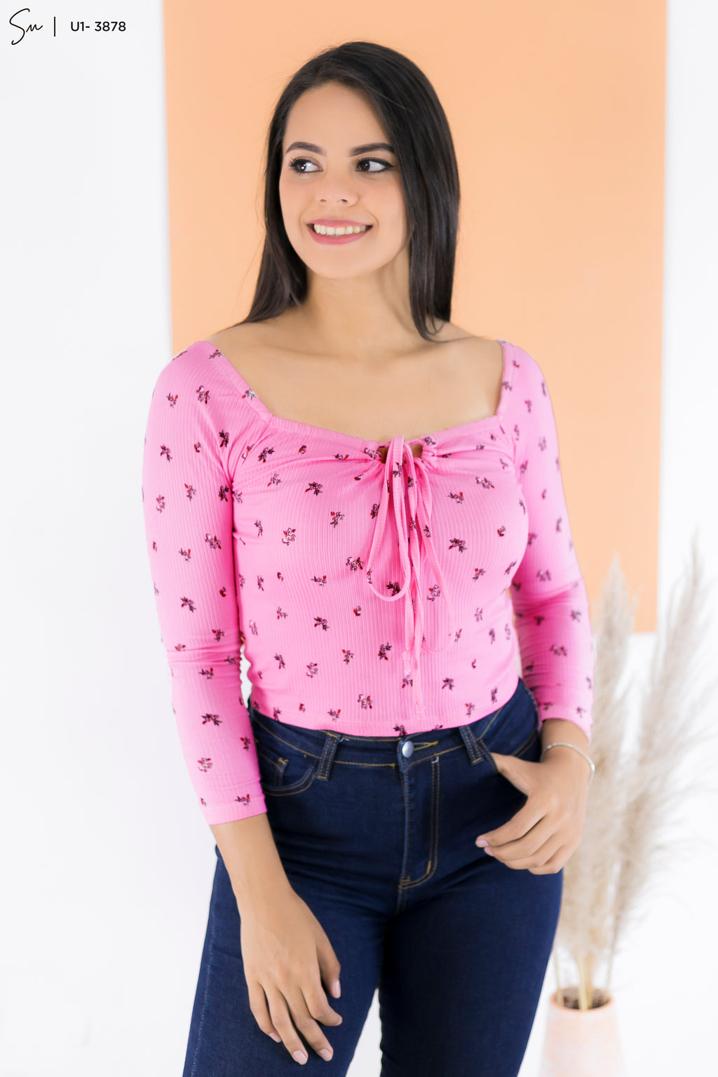 Top manga Larga U1-3878