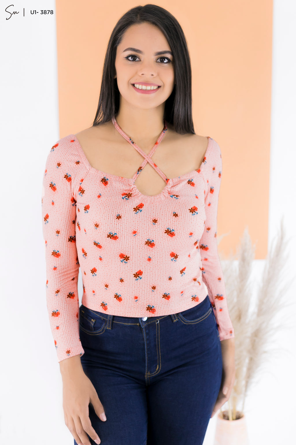 Top manga Larga U1-3878