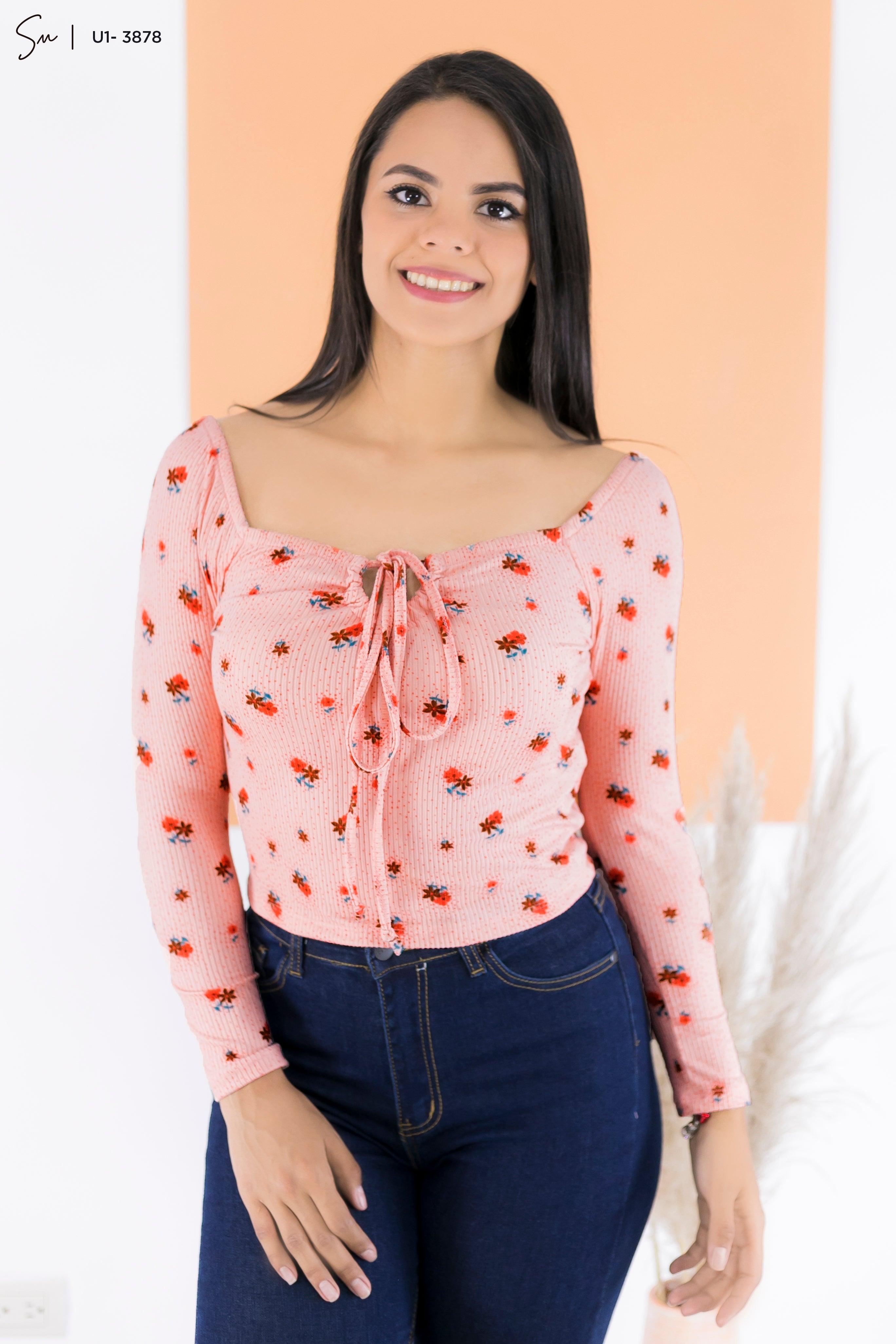 Top manga Larga U1-3878