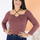 Top manga Larga U1-3878