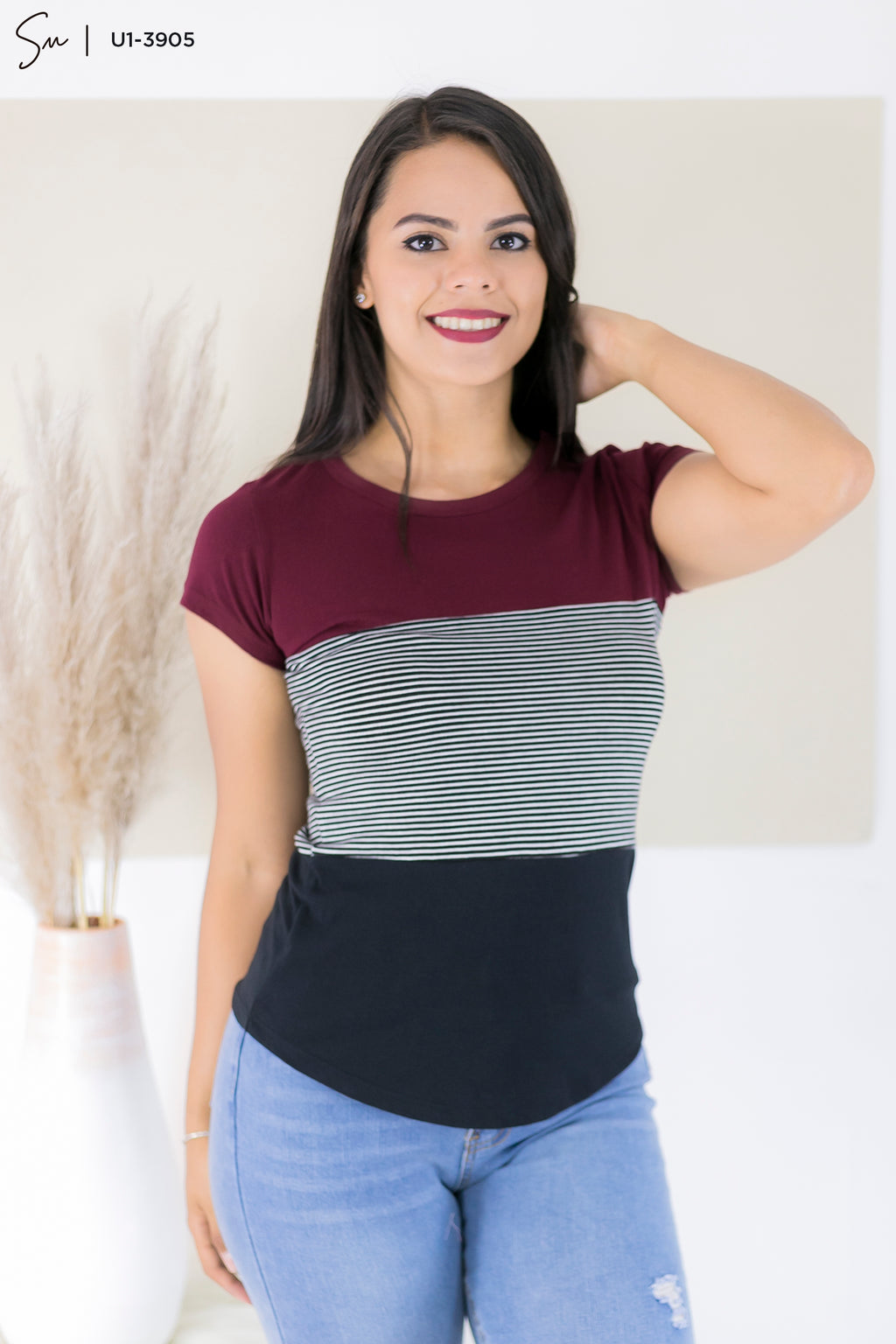 Camisa Stefany Moda U1-3905