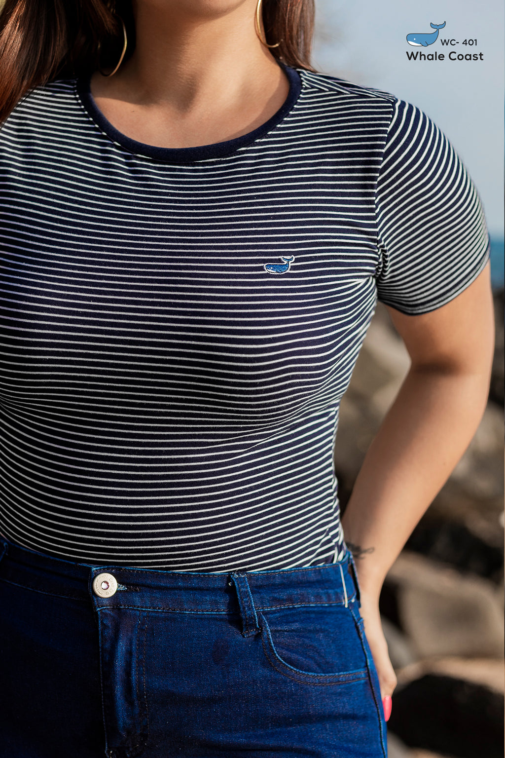 Blusa de rayas WC- 401