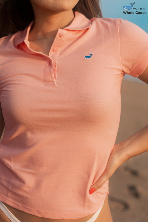 Blusa polo de mujer WC- 8511